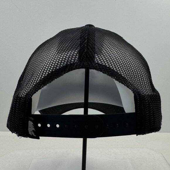 The Normal Brand Heritage Compass Logo Trucker Hat Black Adjustable Mesh Back OS - Picture 3 of 10